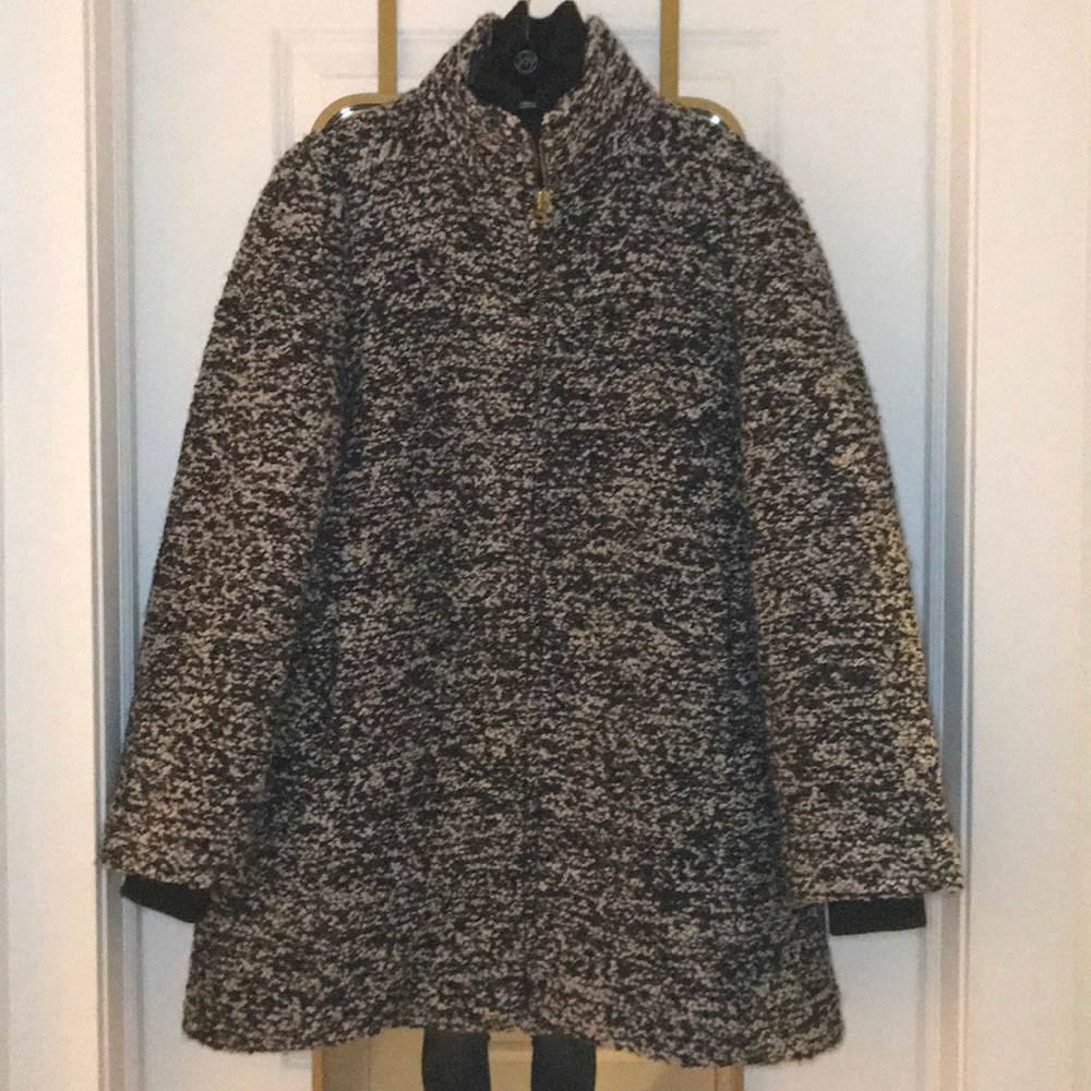 JCrew Wool Boucle Lodge Coat
